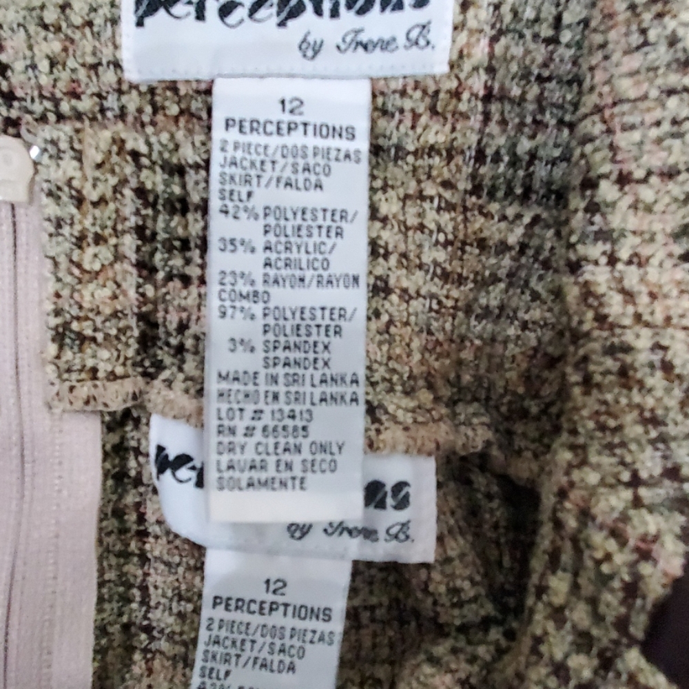 Perceptions Skirt & Jacket - Picture 3 of 4